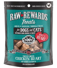 Load image into Gallery viewer, Northwest Naturals Freeze-Dried Treats Chicken Heart 3oz
