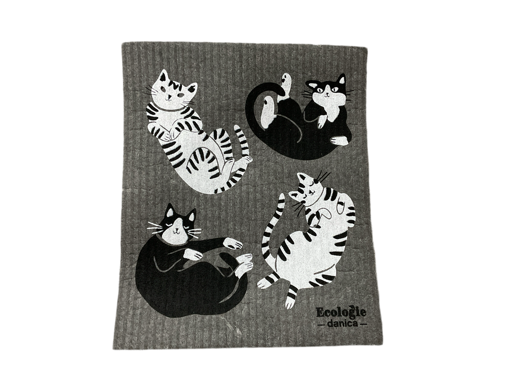 Kitchen Sponge Cloth - Meow & Furever