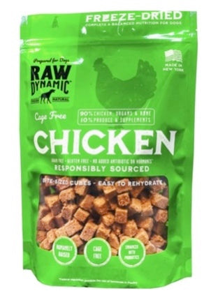 Raw Dynamic Freeze-Dried Chicken 5.5oz