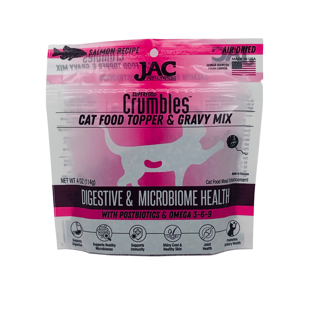 JAC Salmon Recipe Cat Food Topper 4 oz