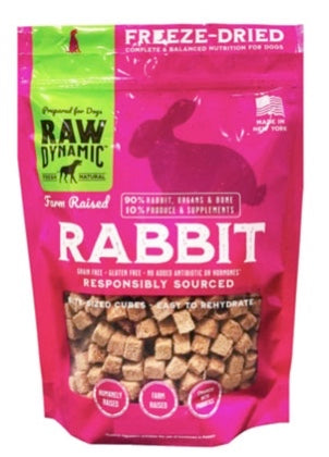 Raw Dynamic Freeze-Dried Rabbit 5.5oz