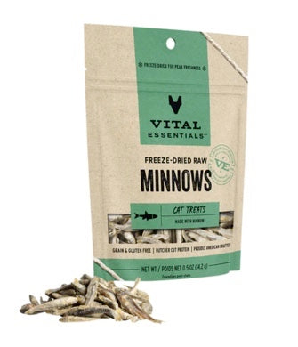 Vital Essentials Freeze Dried Minnows .5oz