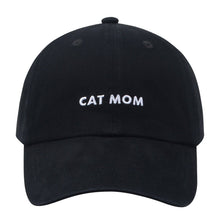 Load image into Gallery viewer, HATPHILE - Hatphile Cat Mom Soft Baseball Cap - Pink

