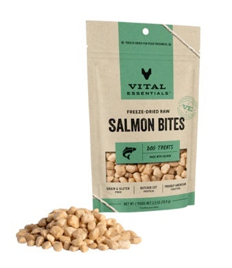 Vital Essentials Salmon Bites 1.1oz