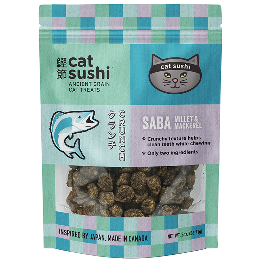 Presidio Cat Sushi Saba Crunchy Treats 2oz