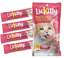 Load image into Gallery viewer, Evanger&#39;s LicKitty Mousse Squeeze-ups 4pk
