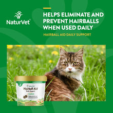 Load image into Gallery viewer, NaturVet Hairball Aid with Pumpkin 60ct
