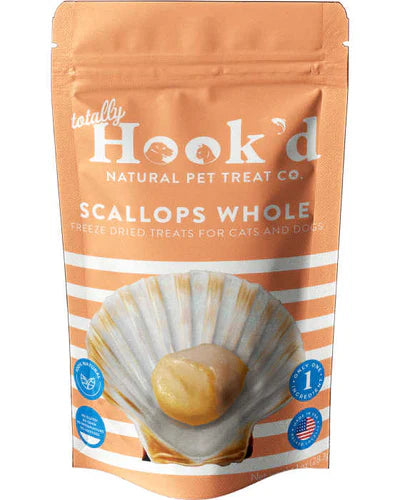 Totally Hook'd Scallops Whole Treats 1oz