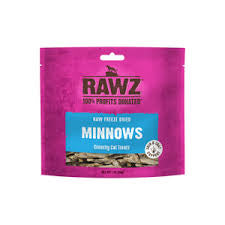 Rawz Raw Freeze Dried Treats Minnows 1oz Bag