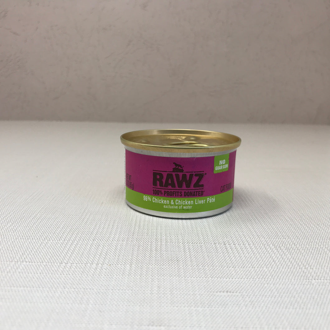 Rawz Shreds Chicken & Chicken Liver 3 oz.