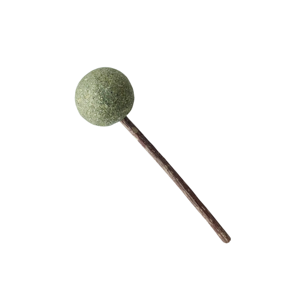 Catnip and Silvervine Lollipops