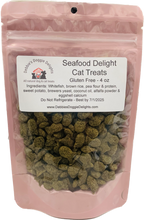 Load image into Gallery viewer, Debbie's Doggie Delight Seafood Delight Cat Treats
