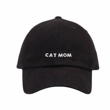 Load image into Gallery viewer, HATPHILE - Hatphile Cat Mom Soft Baseball Cap - Pink
