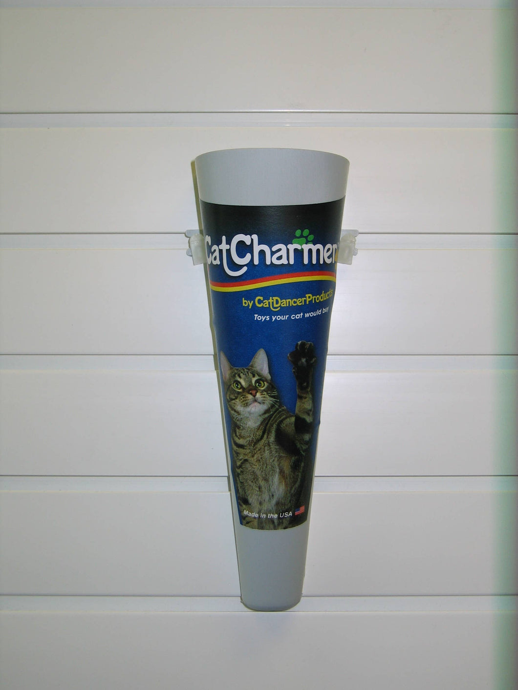 Cat Dancer Products, Inc. - Cat Dancer Cat Charmer Display Vase Slatwall (Limit 1 per customer)