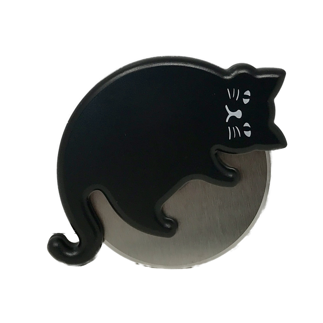 Black Cat Pizza Cutter