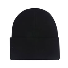 Load image into Gallery viewer, HATPHILE - HatPhile Cat Dad Embroidered Beanie – Cozy Toque for Cat Dads - Black
