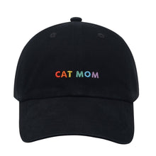Load image into Gallery viewer, HATPHILE - Hatphile Cat Mom Soft Baseball Cap - Pink
