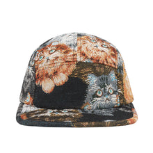 Load image into Gallery viewer, HATPHILE - HatPhile Unique Cat Jacquard 5-Panel Hat – Playful &amp; Premium Designs - Beige M
