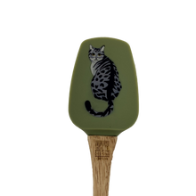 Load image into Gallery viewer, Gray Kitty - Sage - Spatula
