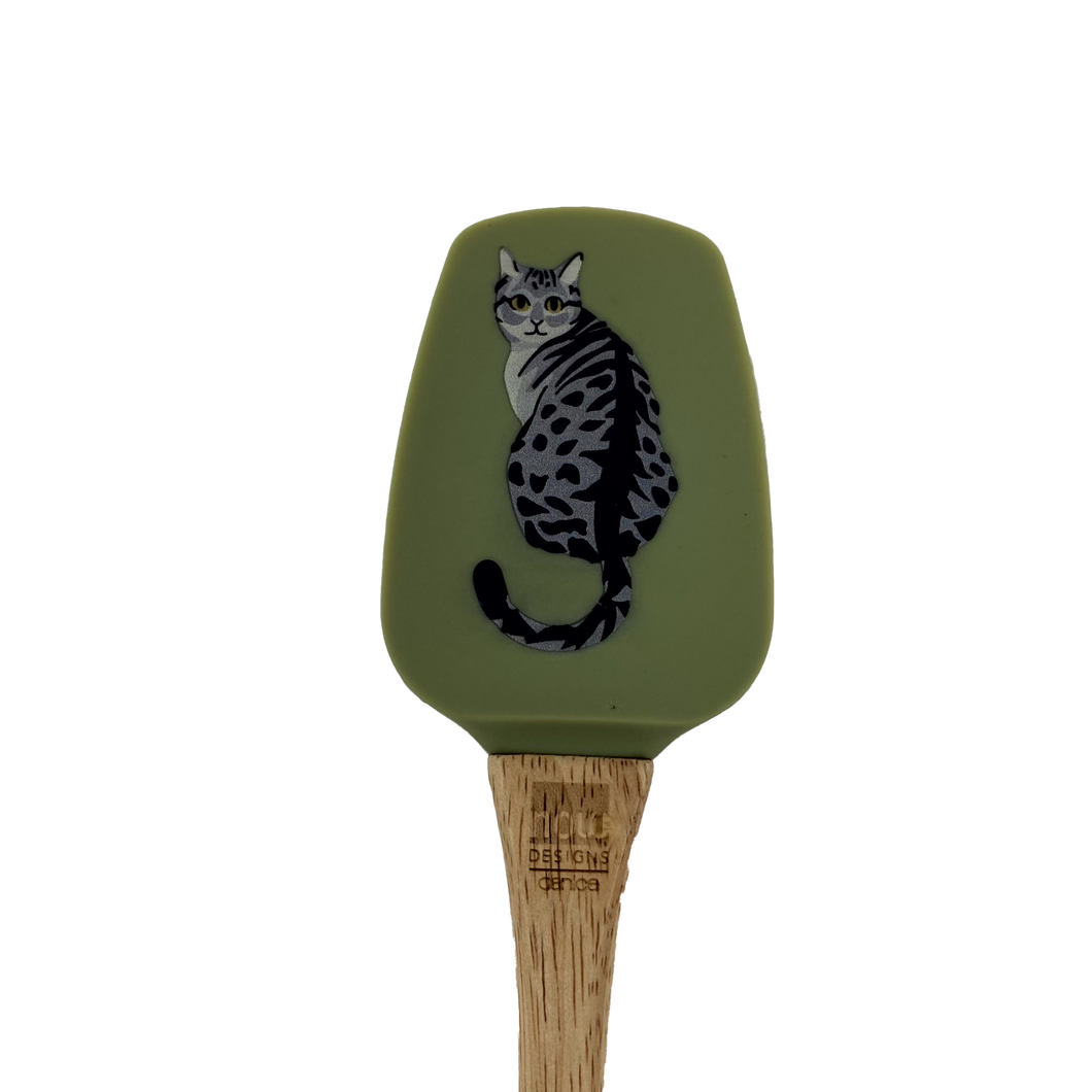 Gray Kitty - Sage - Spatula