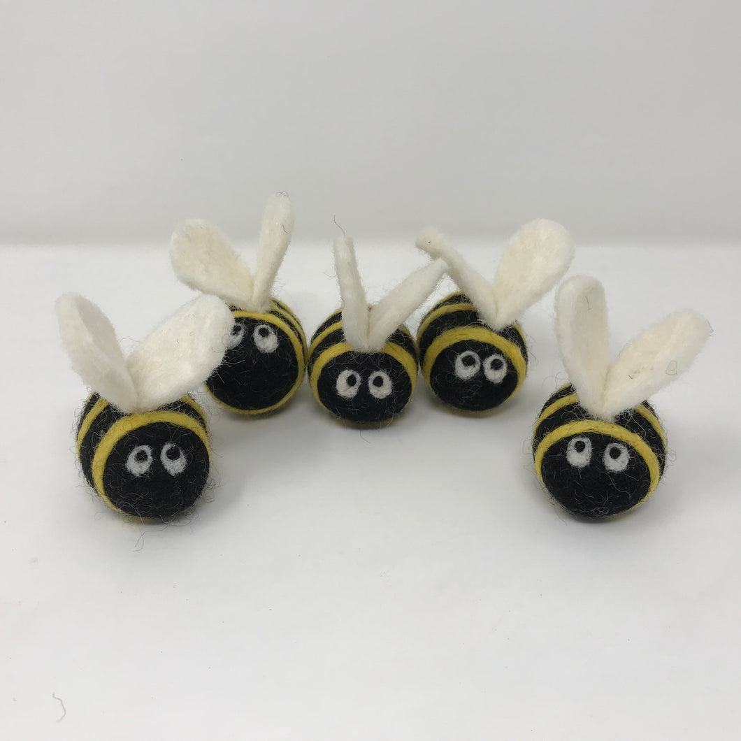 Felt HoneyBee Toy