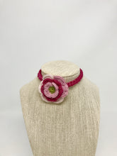 Load image into Gallery viewer, Corsage Tie Necklace - Pink Multi
