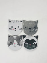 Load image into Gallery viewer, Kitty Magic Coasters - Set of 4
